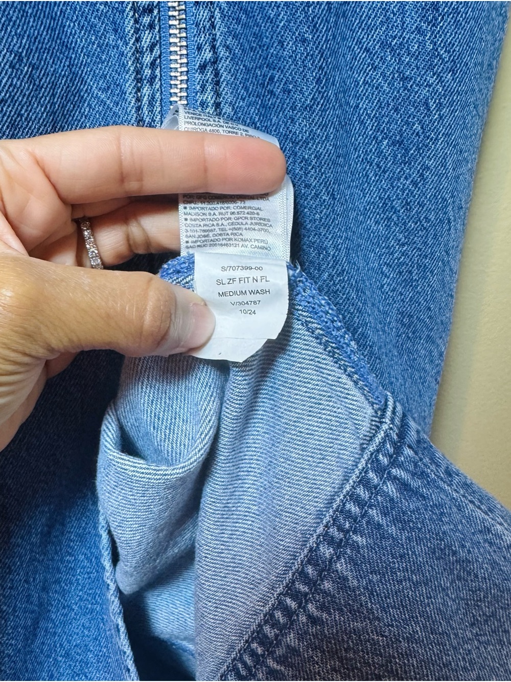 GAP UltraSoft Denim Zip-Front Maxi Dress Medium Wash Size M - Picture 12 of 15